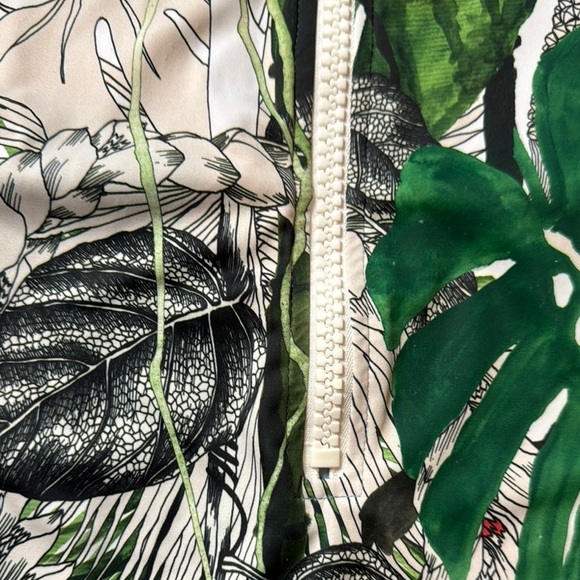 Swimnista x Christian Lacroix Tropical Print women’s long sleeve bathing suit - Picture 3 of 9